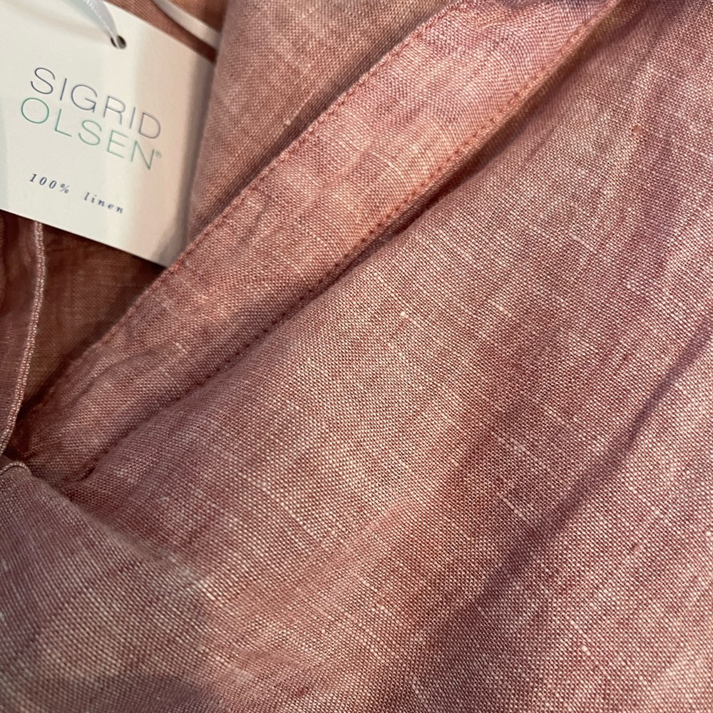 Sigrid Olsen Linen shirt - Picture 4 of 9